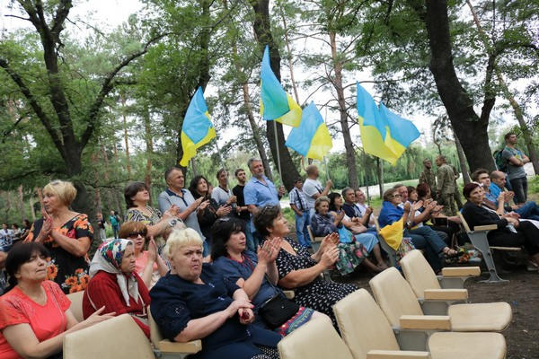 В Красногоровке отметили пятую годовщину освобождения города