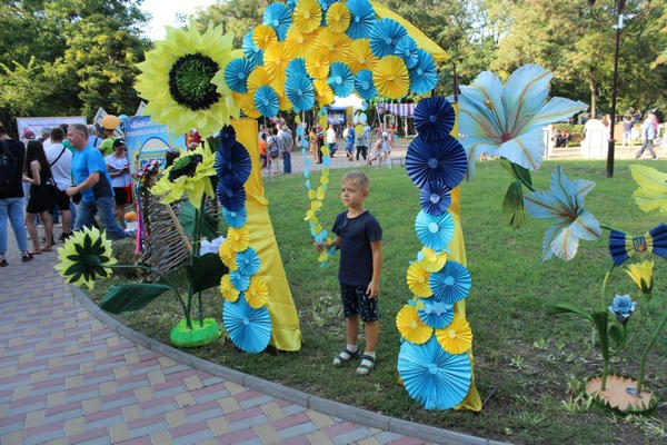 Делегация Великоновоселковского района приняла участие в областном праздновании Дня Независимости Украины