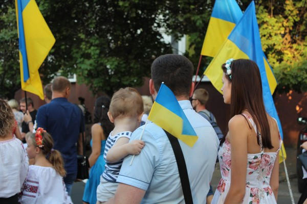 Делегация Великоновоселковского района приняла участие в областном праздновании Дня Независимости Украины