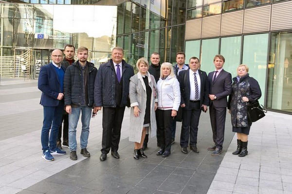 Мэр Угледара Андрей Силыч находится с рабочим визитом в Брюсселе