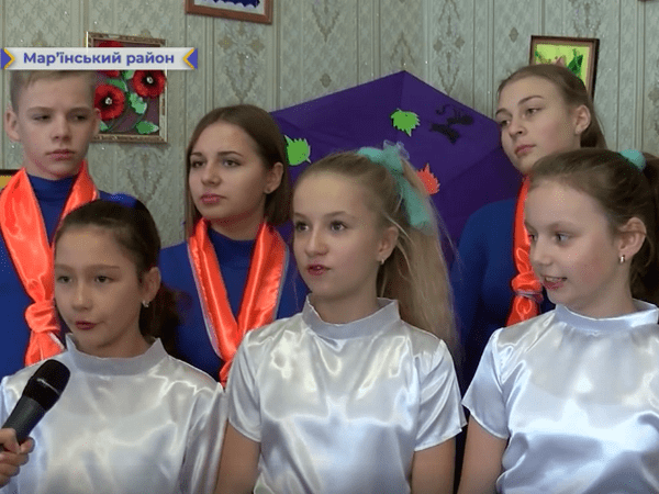 Школьники Марьинского района путешествуют по всей Украине