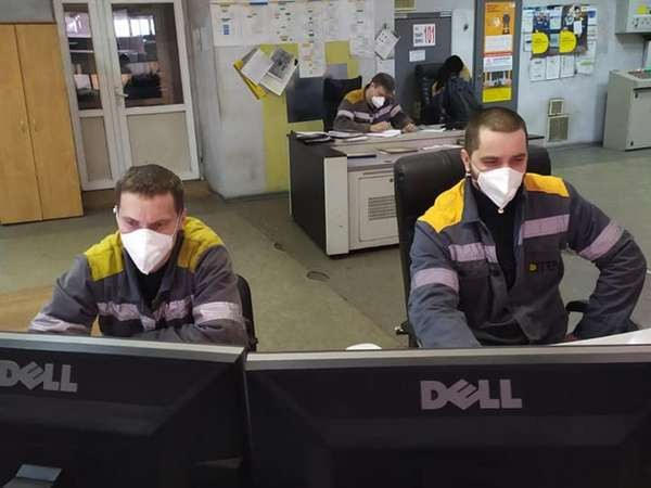 Из-за эпидемии коронавируса сотрудники Кураховской ТЭС перешли на изолированный режим работы