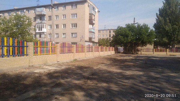В Курахово из-за карантина был прекращен внутренний ремонт детского сада «Красная шапочка»