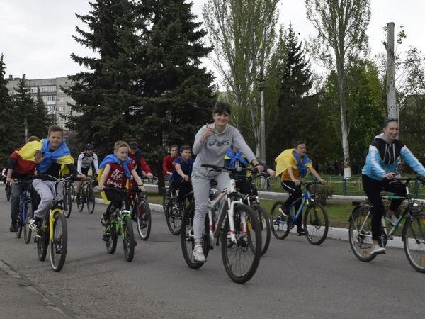 Угледар присоединился к областному веломарафону «ВелоДонетчина»