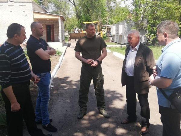 Представители руководства ВГА проверили, как продвигается благоустройство Красногоровки