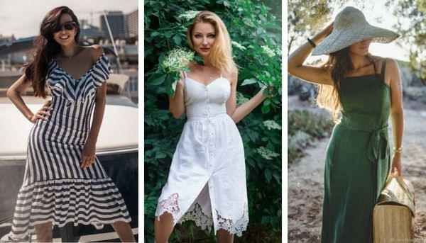 Стильные сарафаны для любого сезона – практичные модели платьев без рукавов