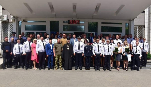 Полицейских Курахово поздравили с профессиональным праздником