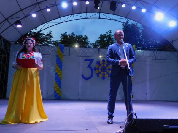 В Курахово масштабно отпраздновали День Независимости Украины