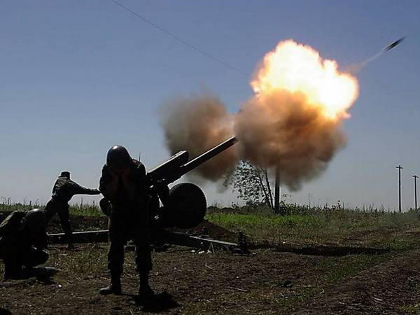 Вблизи Красногоровки враг использовал артиллерию