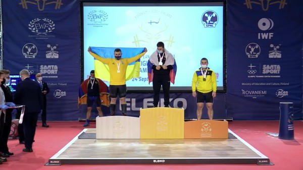 Спортсмен из Угледара завоевал «серебро» на чемпионате Европы по тяжелой атлетике