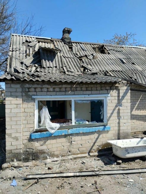 Российские войска обстреляли Кураховскую громаду «Ураганами»: ранена женщина, много разрушений