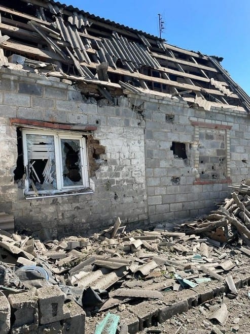 Курахівська громада – під ворожими обстрілами: є руйнування, порушено електропостачання