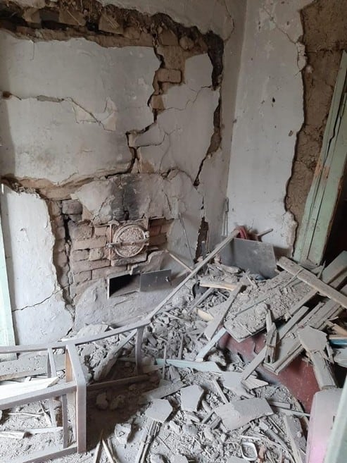 Враг обстрелял Кураховскую громаду: возник пожар, 1500 абонентов остались без электроснабжения
