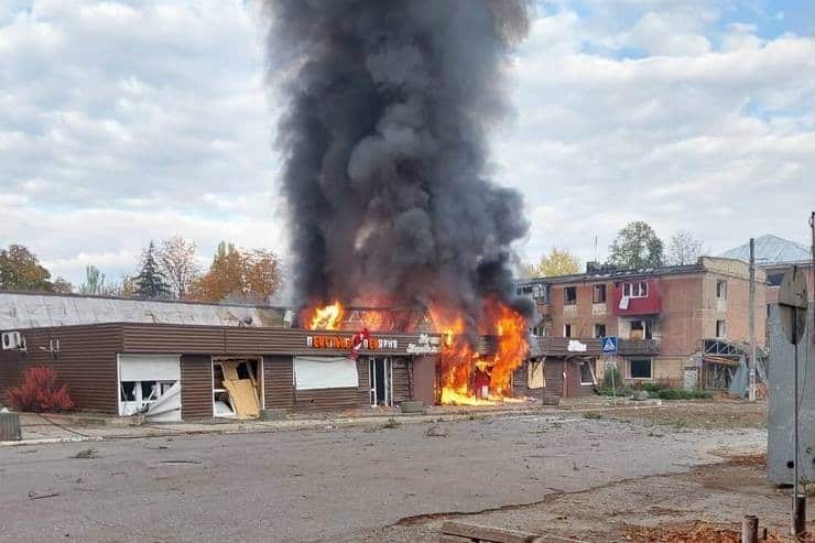 Курахове – у вогні: наслідки ворожих обстрілів міста