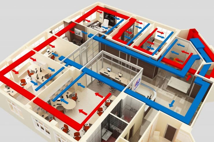 Проектирование системы вентиляции и кондиционирования