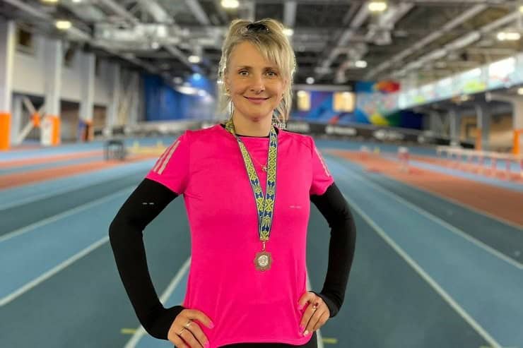 Тренерка з Вугледара Тетяна Савчук виборола “золото” і “срібло” на чемпіонаті України з легкої атлетики