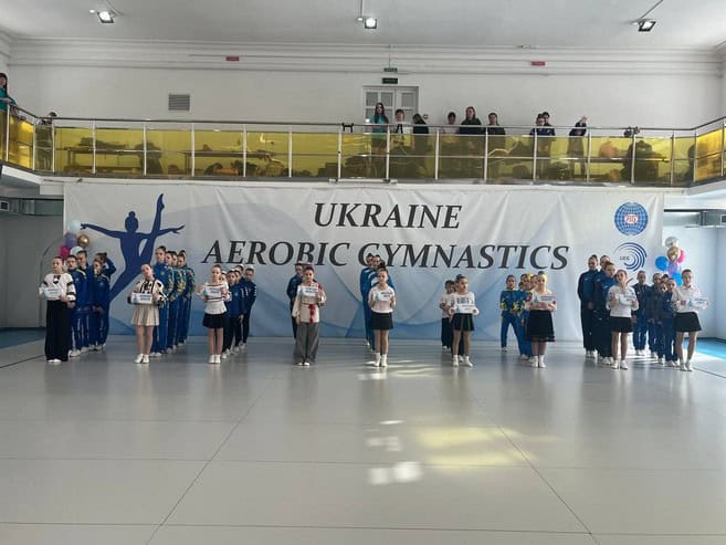 Кураховские спортсмены завоевали медали на Всеукраинских соревнованиях по спортивной аэробике «Кубок Королева – 2026»