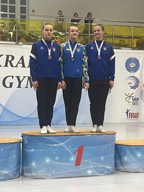 Кураховские спортсмены завоевали медали на Всеукраинских соревнованиях по спортивной аэробике «Кубок Королева – 2026»