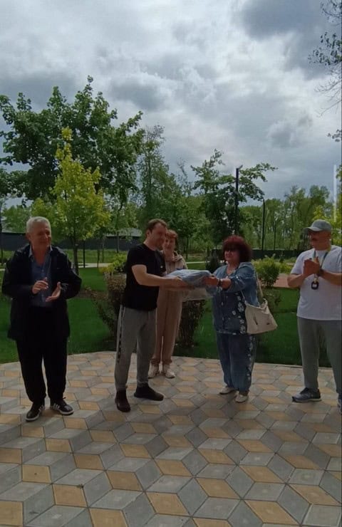 Для переселенців з Великоновосілківської громади влаштували сімейне свято в Олександрії
